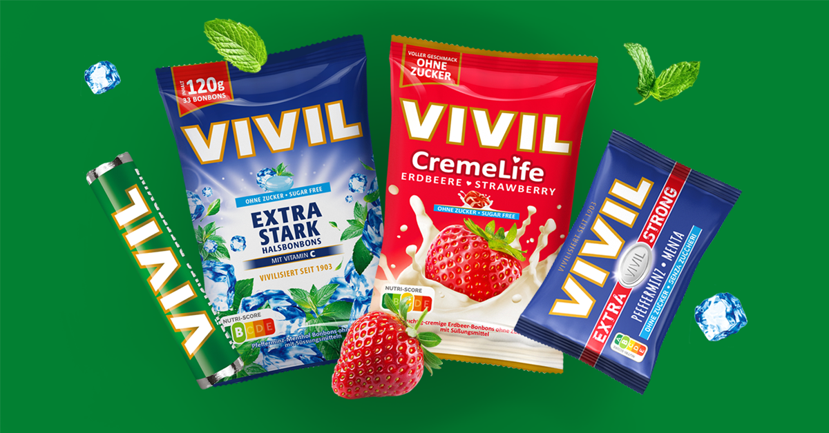 TERRITORY MEDIA unterstützt die etablierte Bonbon-Marke VIVIL im Bereich digitale Markenkommunikation und E-Commerce Performance.