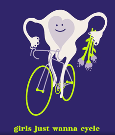 Visual der gemeinsamen Kampagne zum Motto „Zyklus deines Lebens Period Positivity“